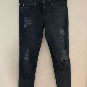 AG Black Skinny Jeans